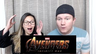 Avengers Infinity War Trailer Reaction Mashup [upl. by Haslett]