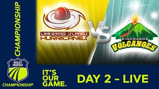 🔴 LIVE Leeward Islands v Windward Islands  Day 2  West Indies Championship 2024  Thurs 18th April [upl. by Ilatfen]