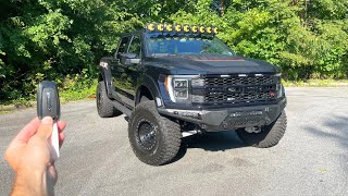 2023 Ford F 150 Raptor R Start Up Exhaust Test Drive Walkaround POV and Review [upl. by Hanoy]