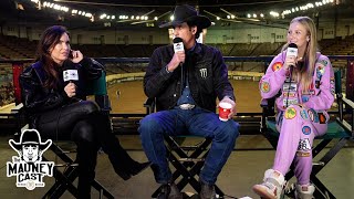 JB Mauney Talks Rodeo Travel and Pet Peeves with his Wife and Niece [upl. by Tompkins628]