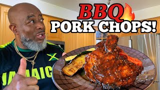 How to GRILL Bbq Pork Chops amp SNEAK PEEK of Deddys Garden  Deddys Kitchen [upl. by Anoyet561]