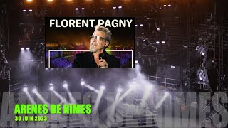 Florent Pagny Le Concert 🎸 Arènes de Nîmes 30 juin 2023 [upl. by Yemrots]