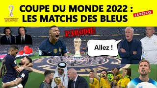 ⚽ Coupe du Monde 2022 de lÉquipe de France  le replay ▶️ parodie [upl. by Annayak]