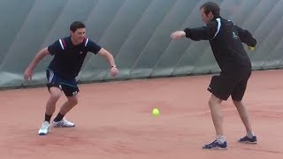 Tennis Reaction Drills  Speed Bands [upl. by Romaine]