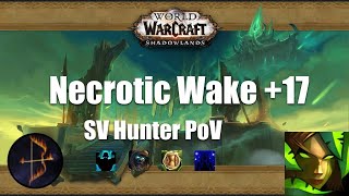 17 Necrotic Wake Survival Hunter PoV [upl. by Elraet]