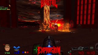 Brutal Doom v21141  Hellbound Map28  Online Coop [upl. by Jermayne]