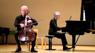 Pyotr Ilyich Tchaikovsky Valse mélancolique Johannes Goritzki Cello  Roberto Arosio Piano [upl. by Della961]