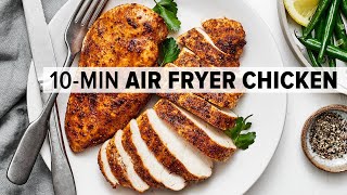 AIR FRYER CHICKEN BREASTS that are super tender flavorful amp juicy [upl. by Sawyere]