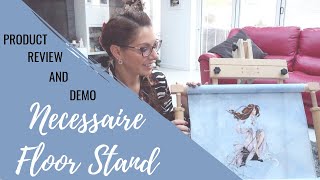 Necessaire Floor Stand by Needle Needs review and demo [upl. by Lyred]