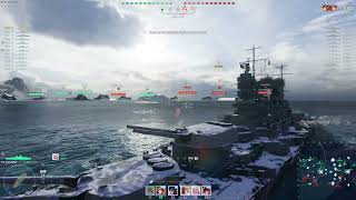 World of Warships First Game With T10 RN R Lauria 91010 No quotMy Thoughtquot For this Ship [upl. by Ephrem333]