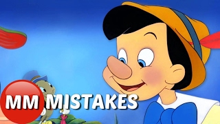 10 Biggest Disney Pinocchio MOVIE MISTAKES You Totally Missed  Pinocchio Movie [upl. by Chesna271]