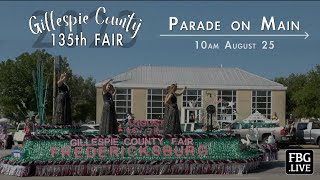 Gillespie County Fair Parade  Fredericksburg TX USA [upl. by Cheryl]