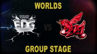 EDG vs AHQ  2014 World Championship Groups A and B Tiebreaker D4G7 [upl. by Corby]