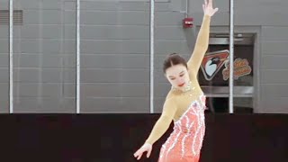 Alexis Snyder  Junior Women Free Skate  2025 Midwestern Sectional Singles Final [upl. by Cristie217]