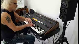 YAMAHA CS 60 SYNTH  LImbus ATmosphere EXperiment Live by Amyr Cantusio Jr [upl. by Retep352]