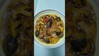 button mushroom recipe 👌🏻🔥shorts cooking shortsfeed food [upl. by Ynnel865]