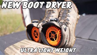 Best Boot Dryer for Hunting  Mountain Hunter Outdoors  Public Land Hunting [upl. by Pontone]