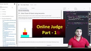 Online Judgecompiler project Part1  The code planet project collegeproject [upl. by Yesnik]