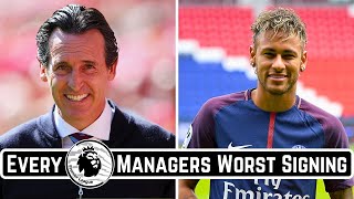 Every Premier League Managers WORST Signing [upl. by Trixi779]