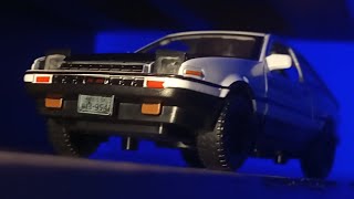 📽️Stop Motion  Corolla Ae86 Hachiroku initial D Speed chime sound [upl. by Tesil]