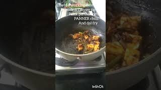 Life of a working woman Episode 6 Dinner time Palak paratha with chilly panner and dal fry [upl. by Aket]