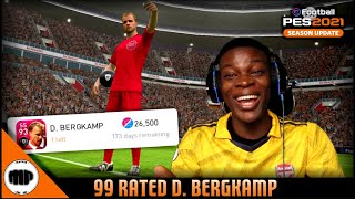 I BOUGHT ICONIC MOMENT D BERGKAMP WITH eFOOTBAL POINTS [upl. by Barcot]