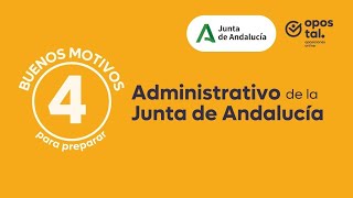 Oposiciones Administrativo Junta de Andalucia [upl. by Lehcyar678]