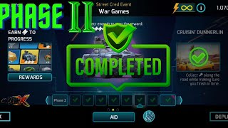 Street Cred Event WAR GAME  Phase 2 Complete  Gangstar Vegas [upl. by Annod187]