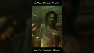 pathan official trailer  Shah Rukh Khan 😈 [upl. by Pelag232]