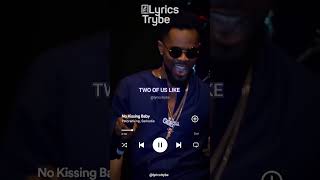 Patoranking ft Sarkodie  No Kissing Baby Lyrics lyricstrybe afrobeats [upl. by Thera]