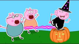 Halloween at Peppa Pigs House  Funny Peppa Pig Try Not To Laugh Episode 3 [upl. by Aneri]