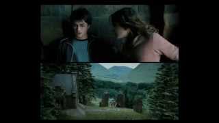 Harry Potter remonte le temps  comparaison des scènes   Harry Potter back in time split screen [upl. by Brunhilda613]