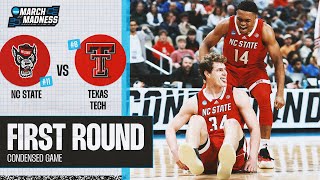 NC State vs Texas Tech  First Round NCAA tournament extended highlights [upl. by Tuchman929]