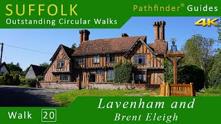 Pathfinder Outstanding Circular Walks Suffolk Walk 20 Lavenham and Brent Eleigh [upl. by Daph]