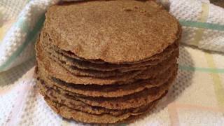 TORTILLAS DE LINAZA BAJAS EN CARBOHIDRATOS SIN GLUTEN  KETO [upl. by Rufus]