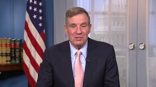 Sen Mark Warner DVa talks about Robert F Kennedy Jr cabinet pick [upl. by Onitrof]