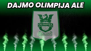 Olimpija Ljubljana  Green Dragons  Slovenia  DAJMO OLIMPIJA ALE [upl. by Mcgruter]