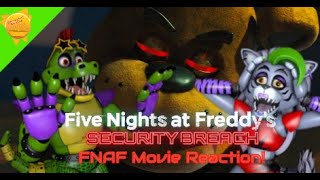 FNAF SB SFM FNAF Movie trailer reaction [upl. by Nuoras855]