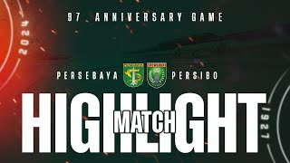 MATCH HIGHLIGHT  PERSEBAYA 2  0 PERSIBO  97TH ANNIVERSARY GAME [upl. by Sacram]