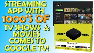 Streaming App With 1000s of TV Movies and TV Shows Comes to Android and Google TV Devices [upl. by Sarnoff]