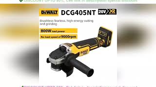 ✔️Best Dewalt DCG405NT 125mm Grinder Grinder Tool Wireless 20V Power Tools El [upl. by Nolrev]