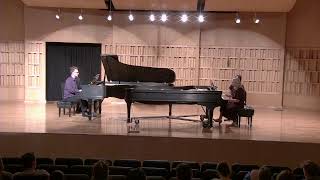 Piano Duo Recital  Featureing Guest Arist Dr Joseph Kingma amp Faculty Dr Clara Christian [upl. by Gruver]