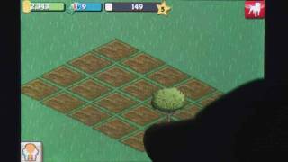 Farmville iPhone Gameplay Video Review  AppSpycom [upl. by Airotkiv]