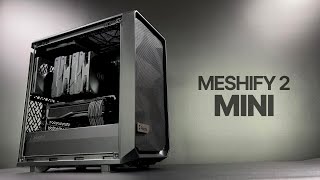 Fractal Design Meshify 2 Mini  All Black PC Build l 13600K  B760M  RX 7900 XT [upl. by Benildas]