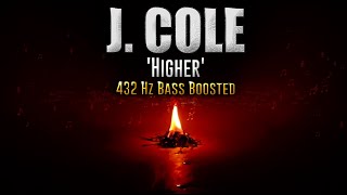 J Cole Higher  Friday Night Lights Lyric Video432Hz8D Audio [upl. by Torras]