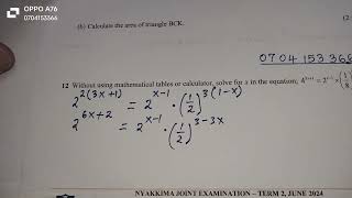 MATHS PAPER 1 KCSE 2024 PREDICTIONS INDICES [upl. by Releyks]