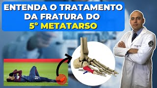 FRATUROU O QUINTO METATARSO SAIBA O TRATAMENTO [upl. by Netsyrk]