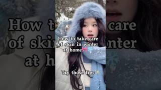 How to care face skin in winter at homeshorts trending skincare aesthetic [upl. by Hsilgne]