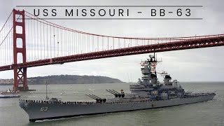 USS Missouri  BB63 Battleship [upl. by Dorinda]