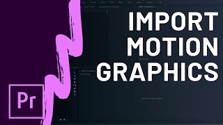 Import And Install Essential Graphics in Premiere Pro [upl. by Rosenfeld]